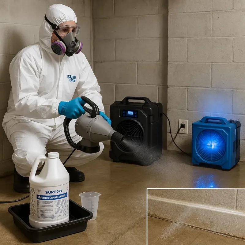 Sanitization and Odor Removal process in Canton, GA