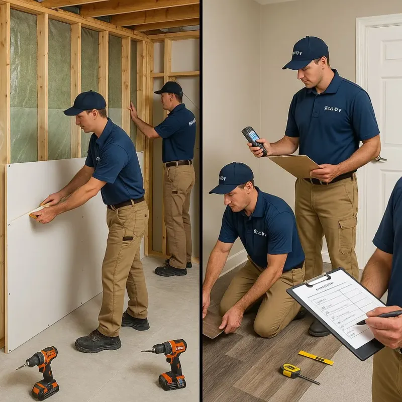 Repairs and Reconstruction process in Canton, GA